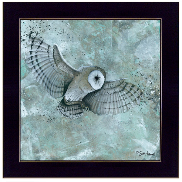 Millwood Pines Simplicity Owl 3 Print Wayfair